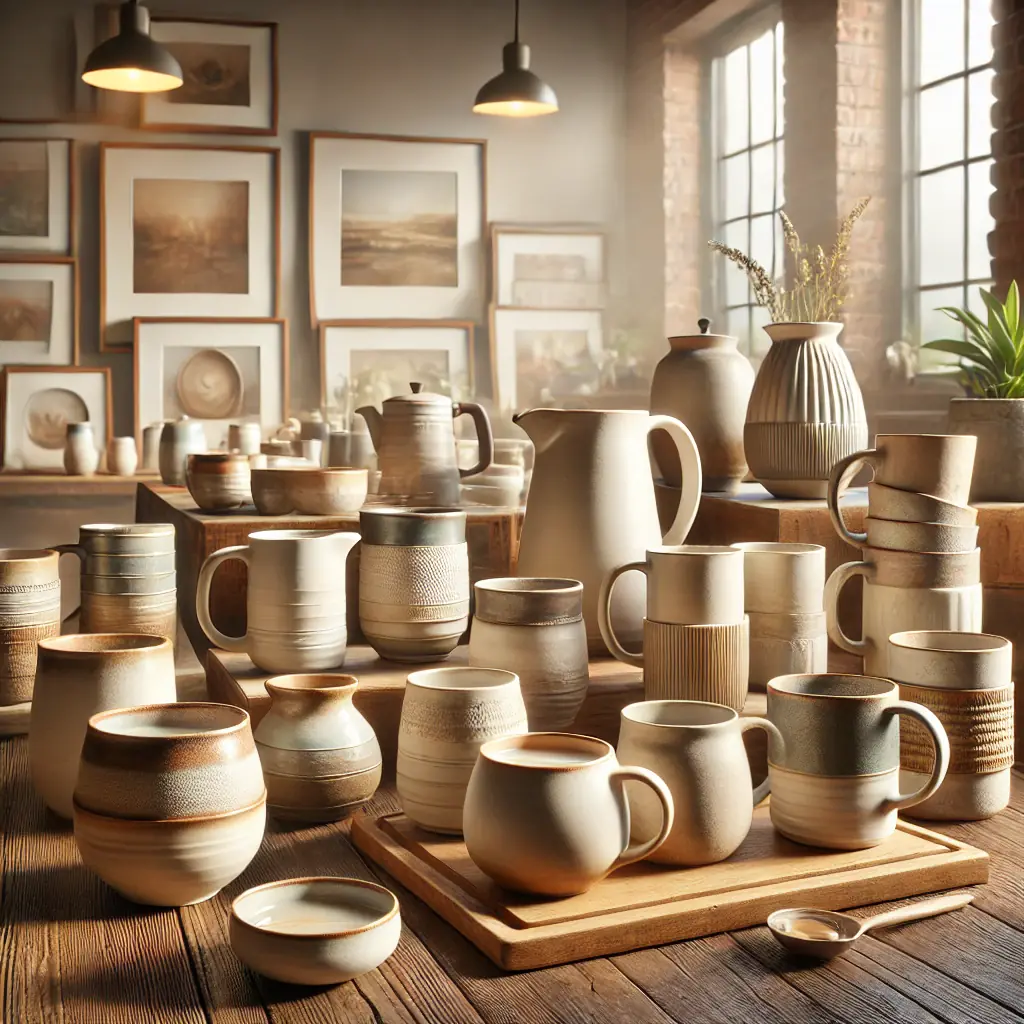 Handgefertigte Keramiktassen, Handcrafted Ceramic Mugs